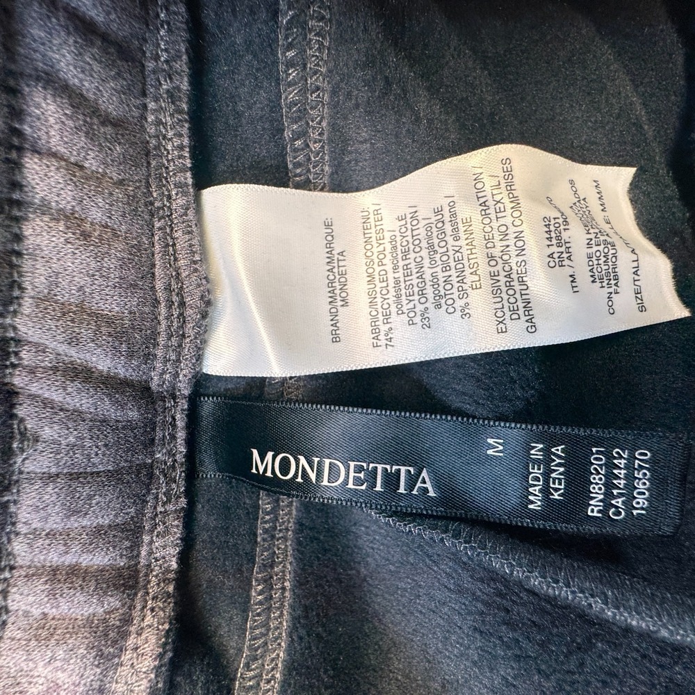 Mondetta Womens Fleece Pant Purple Heather Pockets Size Medium 1906570 - Picture 8 of 13